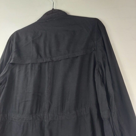 women's en creme black open front cardigan size small - Picture 8 of 11